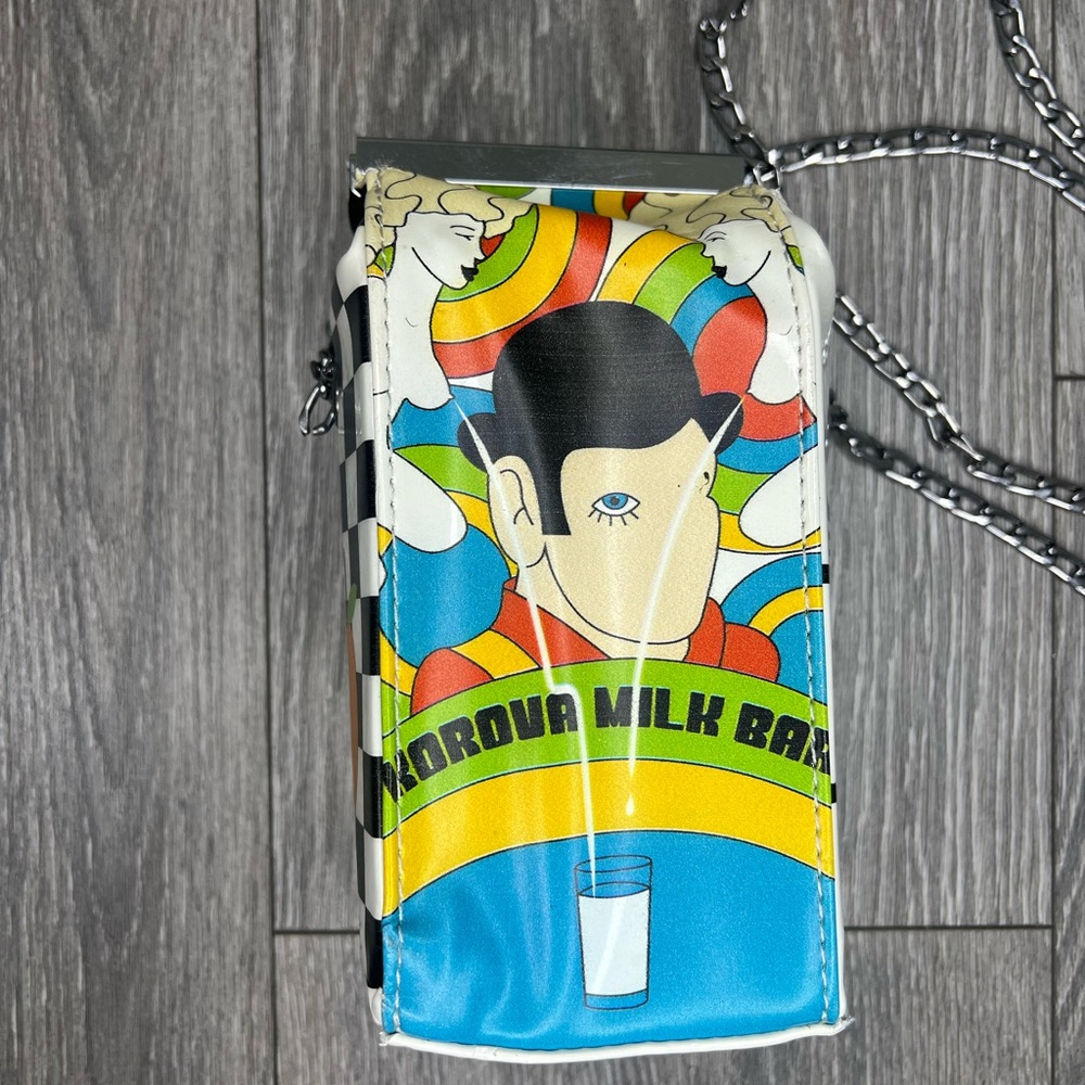 Current Mood DollsKill Multicolor Pop-Art Crossbody Bag